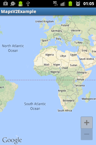 Android Google Maps API V2